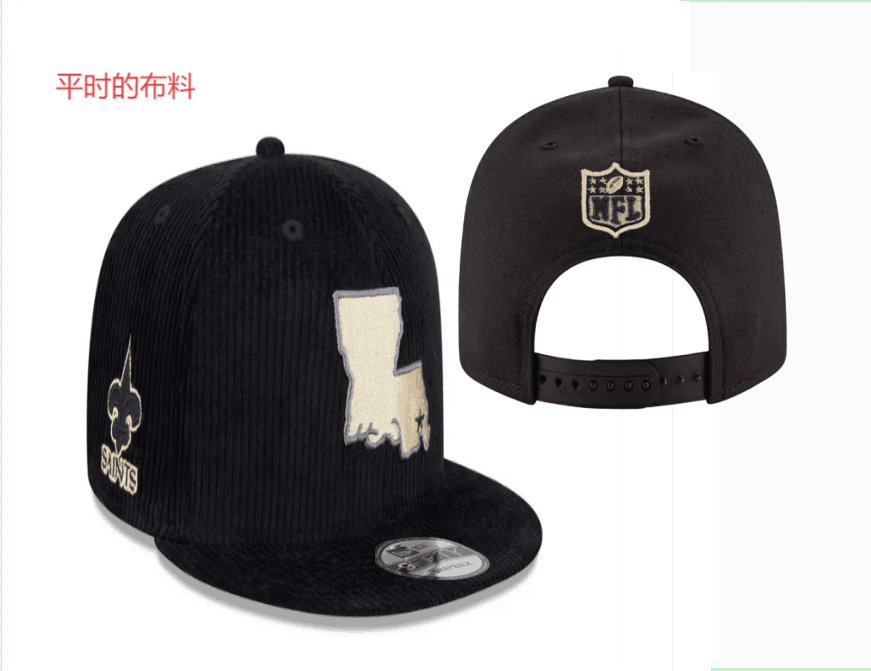 2025 New Orleans Saints black hat 01YS->nfl hats->Sports Caps